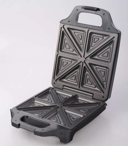 23195 CE/GS 750W macchina per Sandwich per la famiglia Ningbo 4 fette grande tostapane per colazione grande Sandwich Toast per le cialde - Product Image 1