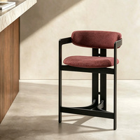 Chaises de bar de luxe pour la maison, chaises de salle à manger, tabourets de comptoir modernes, tabourets de bar de cuisine à hauteur élevée