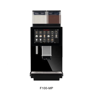 เครื่องชงกาแฟ Dr. Coffee รุ่น F100-M สีดำ 1 ช่องใส่เมล็ดกาแฟ 2 ช่องใส่สารละลายกาแฟ สำหรับใช้งานเชิงพาณิชย์ - Product Image 2