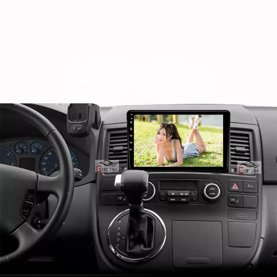 Lecteur avec Navigation GPS, Radio, Audio, stéréo, pour Volkswagen Multivan 2008 — 2015, Android, dsp Gerllish