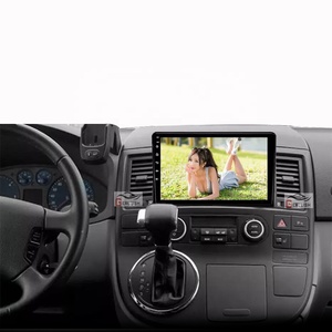 Gerlelish Pemutar DVD Navigasi GPS Mobil Android untuk Volkswagen Multivan 2008-2015 Radio Audio Stereo Unit Kepala