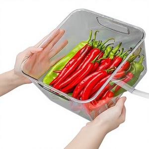 CASAMAX WL AK-2956-1 Rangement pour réfrigérateur en plastique. Conteneur alimentaire classique pour une organisation facile et une conservation de la fraîcheur - Product Image 1