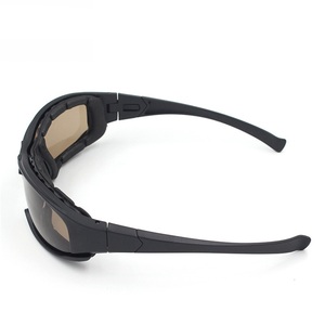 Lunettes de soleil polarisées Yakeda Outdoor X7, 3 verres, lunettes tactiques de combat, lunettes de protection pour hommes, écran de protection tactique - Product Image 4