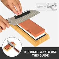 Guide d'angle d'affûtage de couteau professionnel pour pierre à aiguiser