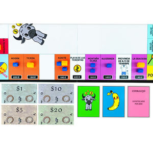 High Quality OEM Custom Soccer World Board Game Eco-friendly Paper 3 Player Game Suitable for Party Use Family Games Portable - Product Image 3