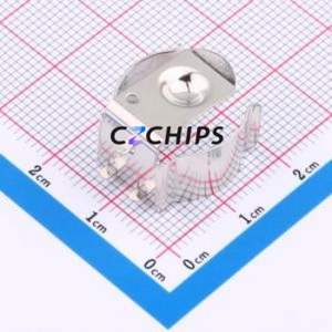MY-18650-03-J Button & Strip <b>Battery</b> <b>Connector</b> Through hole Component (THT) <b>Connector</b> Manganese Steel Nickel - Product Image 2