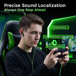 Écouteurs filaires intra-auriculaires PLEXTONE RX3 RGB Type-C, écouteurs de jeu avec microphone long, casque de jeu, écouteurs e-sport - Product Image 5