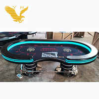Luckyh — Table de jeu Led, de qualité professionnelle, Texas Poker, à vendre, 102 pouces