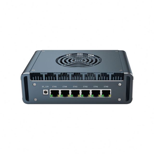 Intel N100 I3 N305 4 Thread DDR5 Mini PC Host 6 Lan Soft Routing IPC Aikuai ROS WayOS 12th Gen Embedded Linux Centos Ubuntu