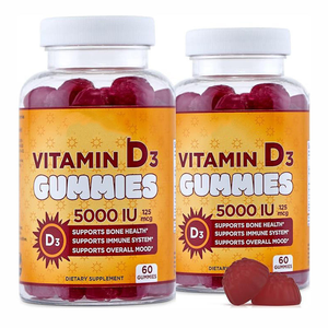 Gomitas de Vitamina D3 Vitamatic de Marca Privada OEM ODM Sin Azúcar, Apoyo Óptimo para la Salud Inmunológica y Energía para Adultos - Product Image 3