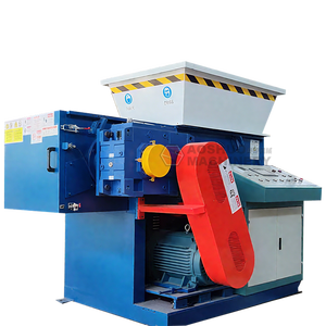 Large Shredder Metal Plastic Scrap Iron Kitchen Shredder Single Shaft Rubber Tyre Crusher - Product Image 1