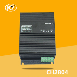 Cargador de Batería CH2804 12V 24V 4A Arranque Automático Uso Industrial Protección Contra Sobrecarga - Product Image 5