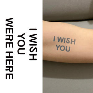 Lettrage <span class=keywords><strong>Citation</strong></span> <span class=keywords><strong>Tatouage</strong></span> Temporaire <span class=keywords><strong>Tatouage</strong></span> Semi Permanent Étanche Dernière 2 Semaine Réaliste <span class=keywords><strong>Tatouage</strong></span> À Base De Plantes <span class=keywords><strong>pour</strong></span> Bras Corps - Product Image 2