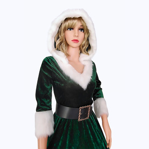 Vestido <span class=keywords><strong>de</strong></span> Navidad para <span class=keywords><strong>mujer</strong></span>, sudadera con capucha <span class=keywords><strong>de</strong></span> Papá Noel Sexy, disfraces <span class=keywords><strong>de</strong></span> Cosplay, ropa <span class=keywords><strong>de</strong></span> fiesta <span class=keywords><strong>de</strong></span> noche para <span class=keywords><strong>mujer</strong></span>, vestidos <span class=keywords><strong>de</strong></span> otoño e invierno, señora <span class=keywords><strong>Claus</strong></span> - Product Image 6