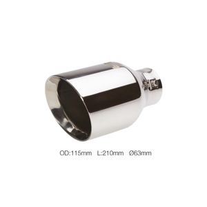 Simoni Racing TRX/01 Bornier rond incliné en acier inoxydable ID 63mm Pièces universelles - Product Image 2