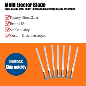 Phẳng <span class=keywords><strong>Ejector</strong></span> Pin Misumi Tiêu Chuẩn <span class=keywords><strong>Ejector</strong></span> <span class=keywords><strong>Pins</strong></span> Cho Khuôn Tay Áo - Product Image 2