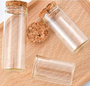 Tùy chỉnh 125mm Borosilicate đáy phẳng ống nghiệm thủy tinh với nút chai - Product Image 6