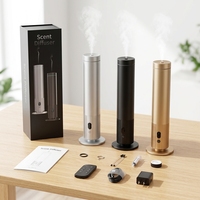Diffuseur d'arômes de luxe pour la maison, diffuseur d'huiles essentielles pures à froid pour aromathérapie