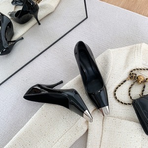 Décolleté alte firmate da <span class=keywords><strong>donna</strong></span> di lusso 2025 con <span class=keywords><strong>zeppe</strong></span> estive aperte in gomma sandali con tacco a punta antiscivolo Slip-On primavera inverno - Product Image 5