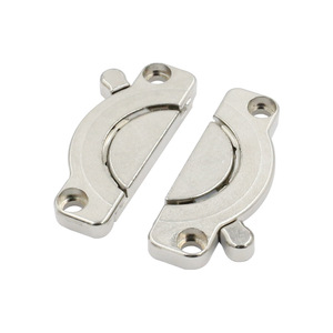 Conector de Acero Inoxidable para Ensamblaje de Tableros de Mesa, Pieza de Conexión Duradera - Product Image 2