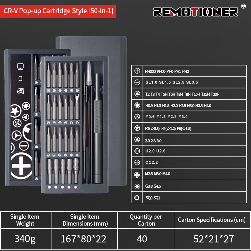 Screwdriver Set-50 IN 1