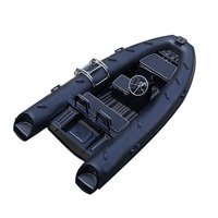 Bateau gonflable, Double coque en aluminium, marine, 360