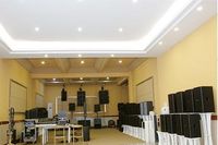 Haut-parleur audio D406 Sandy 6 pouces, haut-parleur colonne à deux voies à cinq éléments à gamme complète pour église, concert, conférence, système de sonorisation