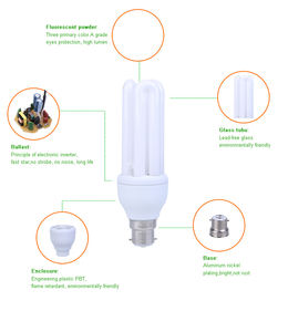 Enerji Tasarruflu Aydınlatma Tedarikçileri B22 23w Cfl Ampul Enerji Tasarruflu B22 23w Cfl Ampul 3u Cfl Ampul - Product Image 3
