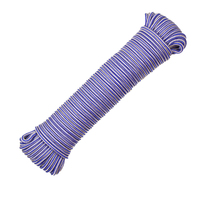 Meilleure vente en gros de cordons tressés en polyester de 5 mm, 6 mm, 8 mm, corde ronde en macramé, corde en nylon torsadée colorée