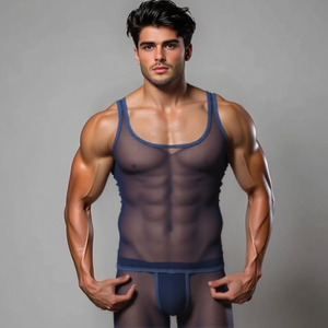 Vente en gros – Sous-vêtements masculins ultra-fins en nylon sans couture, écologiques, transparents, respirants et sexy, effet gainant - Product Image 3