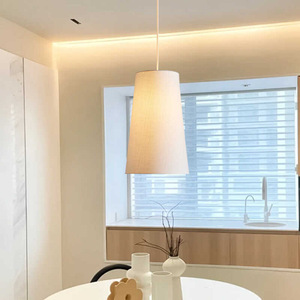 Luminaire suspendu moderne nordique rond E27 à commande par interrupteur LED pour restaurant, bar, hôtel, maison - Product Image 1