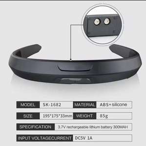 Masajeador de cabeza de pulso eléctrico de fisioterapia profunda nuevo punto de acupuntura multifunción para oficina, hogar o uso al aire libre - Product Image 3