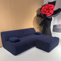 Ensemble canapé deux places moderne de luxe fabriqué en usine personnalisé éponge comprimée sous vide modulaire sectionnel confort supérieur pour le salon