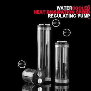 Art10 11 12 Tanque de Agua Acrílico Cilíndrico de Salida Recta de 50 mm de Diámetro para Sistema de Refrigeración por Agua de PC - Product Image 4