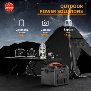 1200W <b>Solar</b> Generator 1100Wh Portable Station UPS 220V Lithium Ion MPPT Pure Sine Wave Flashlight for Household Outdoor - Product Image 4