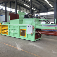 Presse à balles en plastique hydraulique horizontale de bouteille/papier de rebut pressant la machine pour la bouteille/plastique/carton