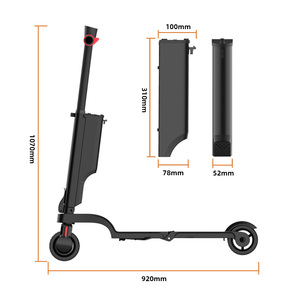 Vente en gros de trottinettes électriques pliables légères à deux roues pour adultes, pneus pleins 36V, pour les trajets quotidiens, fournisseur d'usine AFTFA - Product Image 3