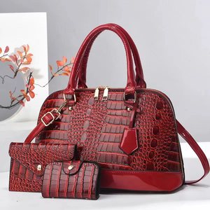 Fashion Purses and Handbags Set Women Bags Designer Ladies Shoulder Crossbody Bags for Women Clutch <b>Wallet</b> - Product Image 5