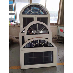 PVC Triplo scorrevole personalizzato Vetro 80x100 Termiche Per Appartamenti Urbani <span class=keywords><strong>Finestre</strong></span> Di Fabbrica curva Su cattiva - Product Image 1