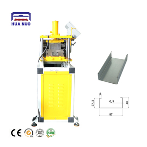 Machine de formage de profilés en C automatique contrôlée par PLC avec moteur et roulement pour la production de profilés en C en acier, marque chinoise <span class=keywords><strong>Huanuo</strong></span> - Product Image 1
