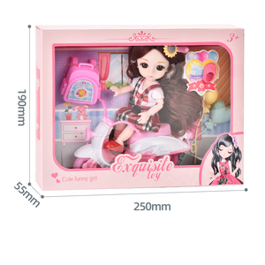 Belle Balle Mini Camarades Poupées Articulées Avec Les Motos et Accessoires Princesse Poupée Ensemble Pour Les Enfants - Product Image 5