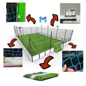 Terrain <span class=keywords><strong>de</strong></span> football modulaire MCG, <span class=keywords><strong>cage</strong></span> <span class=keywords><strong>de</strong></span> football portable avec structure en acier anti-corrosion, provenant d'une usine <span class=keywords><strong>de</strong></span> 60000 m² - Product Image 5