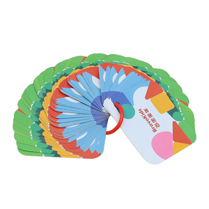 Tùy chỉnh in ấn học tập THẺ FLASH sản xuất khối học tập trò chơi thẻ đồ họa giáo dục cho trẻ em - Product Image 2