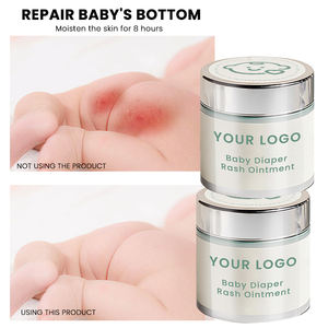 MULAN OEM 100ml doğal organik bebek bezi döküntü merhem hassas cilt bakımı için yatıştırıcı ve nemlendirici - Product Image 5