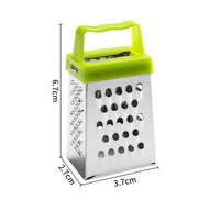 Groenterasp Mini Vierzijdige Schaafmachine Roestvrij Citroenkaas Groente Rasp Dunschiller Snijmachine Gadgets Fruit Groente Chopper