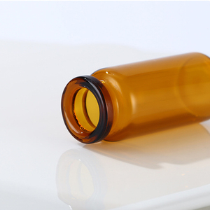 Amber Glass Vial Cosmetic Packaging <b>Empty</b> <b>Bottle</b> with for Korean Skincare Freeze-dried Powder Perfume Oil - Product Image 6