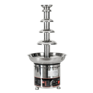 Fontaine à chocolat commerciale en acier inoxydable, machine à <span class=keywords><strong>fondue</strong></span> au chocolat et au <span class=keywords><strong>fromage</strong></span> chauffée pour fêtes et restaurants - Product Image 1