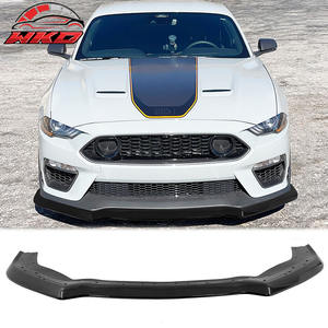 Lèvre de pare-chocs avant pour Ford Mustang 2021-2023 Mach 1 Handling Package Noir brillant PP Diffuseur Garde-boue de menton Protection - Product Image 1