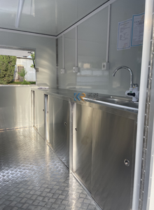 Remorque de restauration mobile entièrement équipée, chariots mobiles de bière, de crème glacée et de café, boutique de nourriture en plein air - Product Image 6