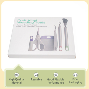Thủ công làm cỏ công cụ Vinyl Kit hoặc giấy Cutter crafting công cụ Kit <span class=keywords><strong>Craft</strong></span> giấy làm cỏ công cụ cho Vinyl Bộ - Product Image 6